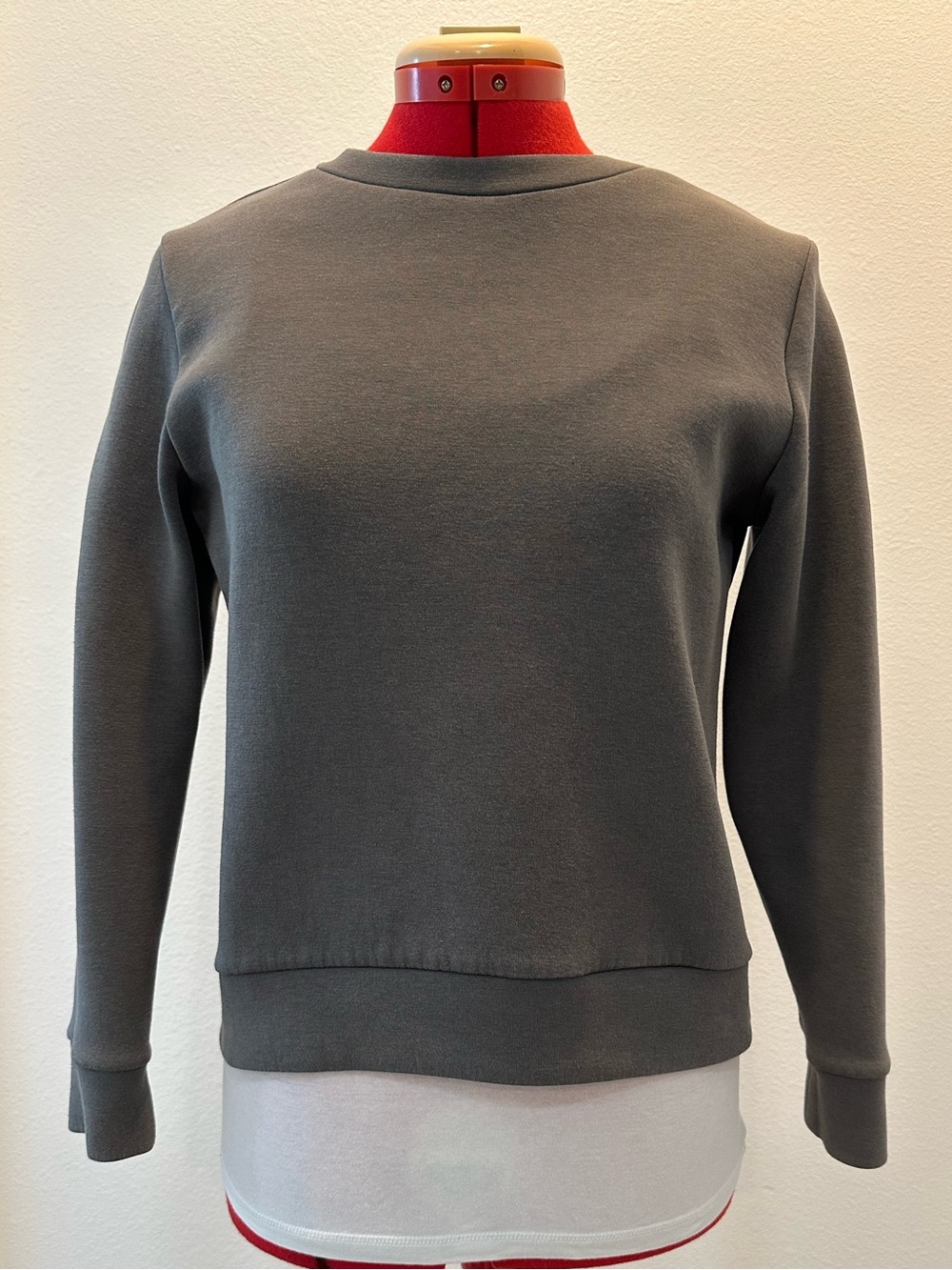 Muji - Gray Crewneck Sweater - Women's Size Small